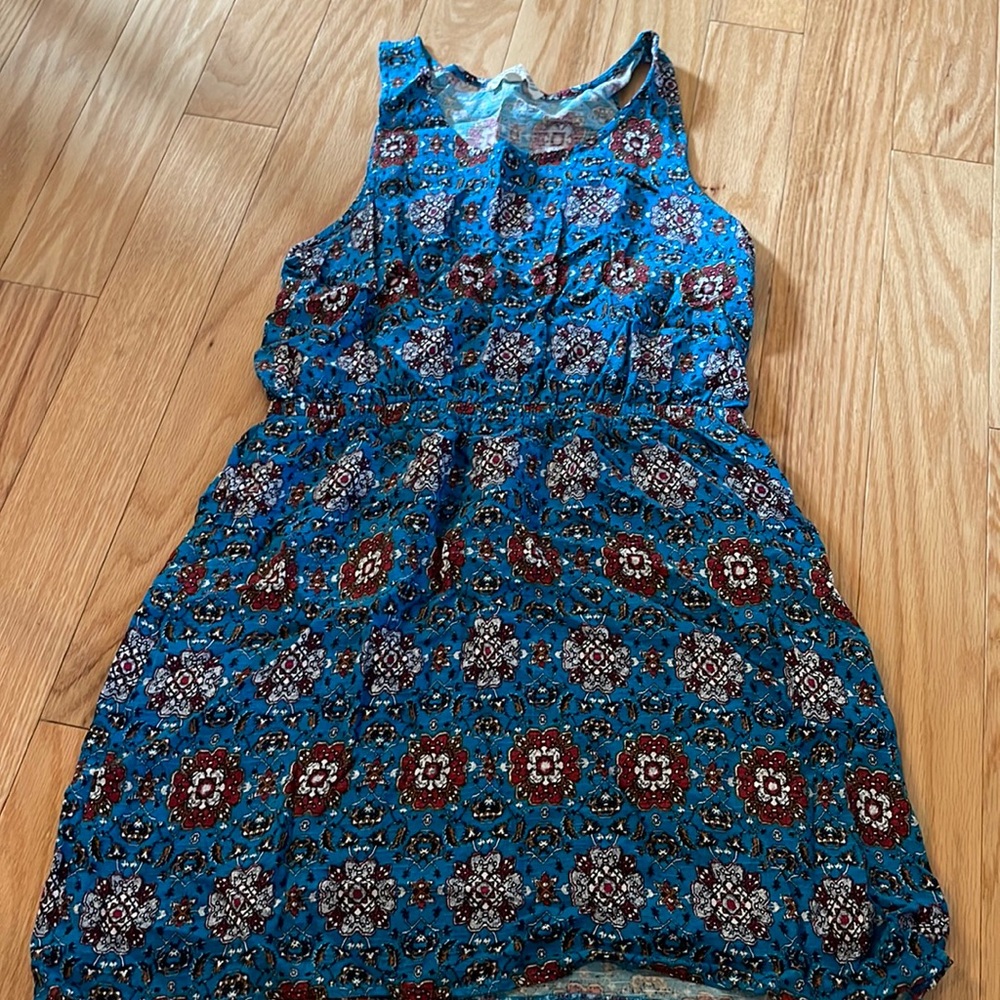 Blue dress